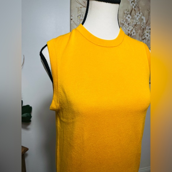 ZARA SLEEVELESS TOP SIZE M COLOR LIGHT YELLOW  NWT - Picture 10 of 13